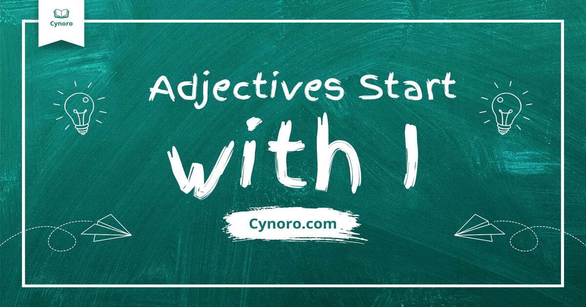 Adjectives Start with i