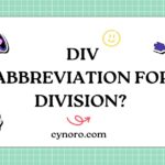 Abbreviation for Division