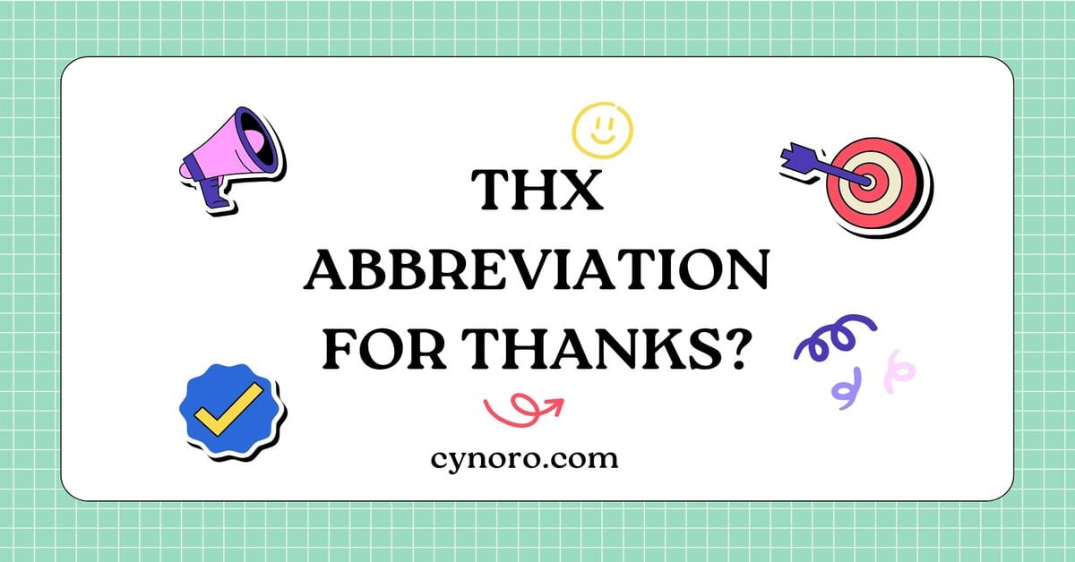 Abbreviation for Thanks