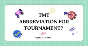 Abbreviation for Tournament