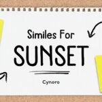 Similes for Sunset