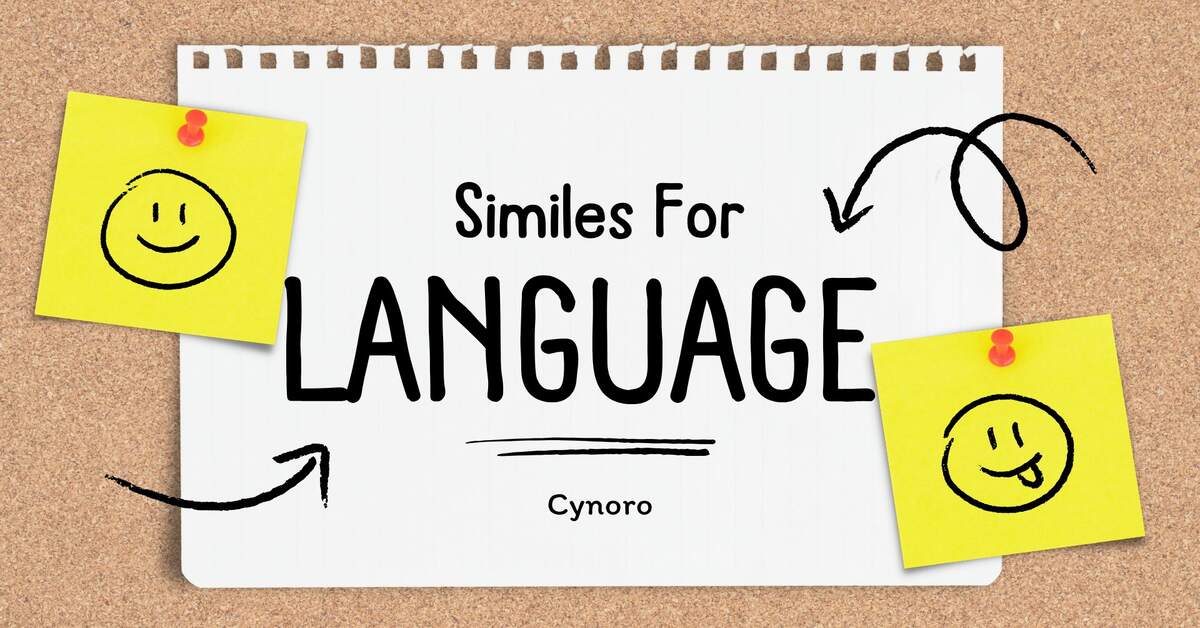 Similes for Language